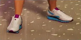 White Contestant Trainers