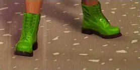 Green Dude Combat Boots