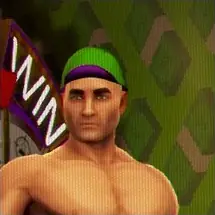 Green & Pink Flip Bill Cap