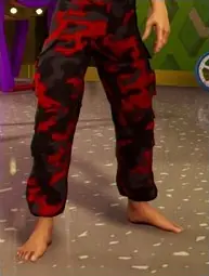 Red Dude Pixel Camo Pants