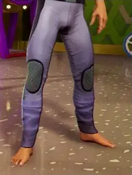 Lavender Contestant Jumpsuit Legs