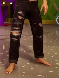 Black Ripped Jeans