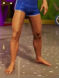 Blue Running Shorts