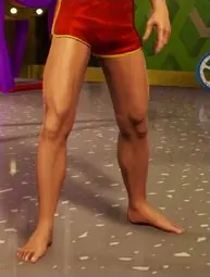 Red Running Shorts