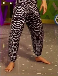 Classic Zebra Stretchy Pants