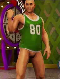 Green & White B-Ball Jersey