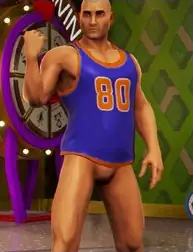 Blue & Orange B-Ball Jersey