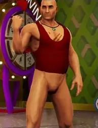 Red Dude Tucked Tank