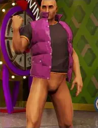 Unbuttoned Pink Vest