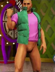 Unbuttoned Aqua Vest