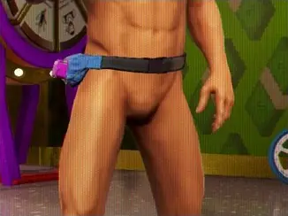 Blue Fanny Pack